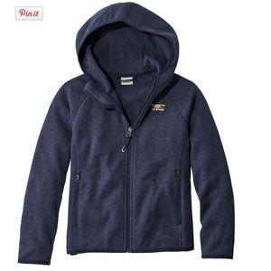 LL Bean Kids Sweater Fleece Jacket Size 4 (Toddler)